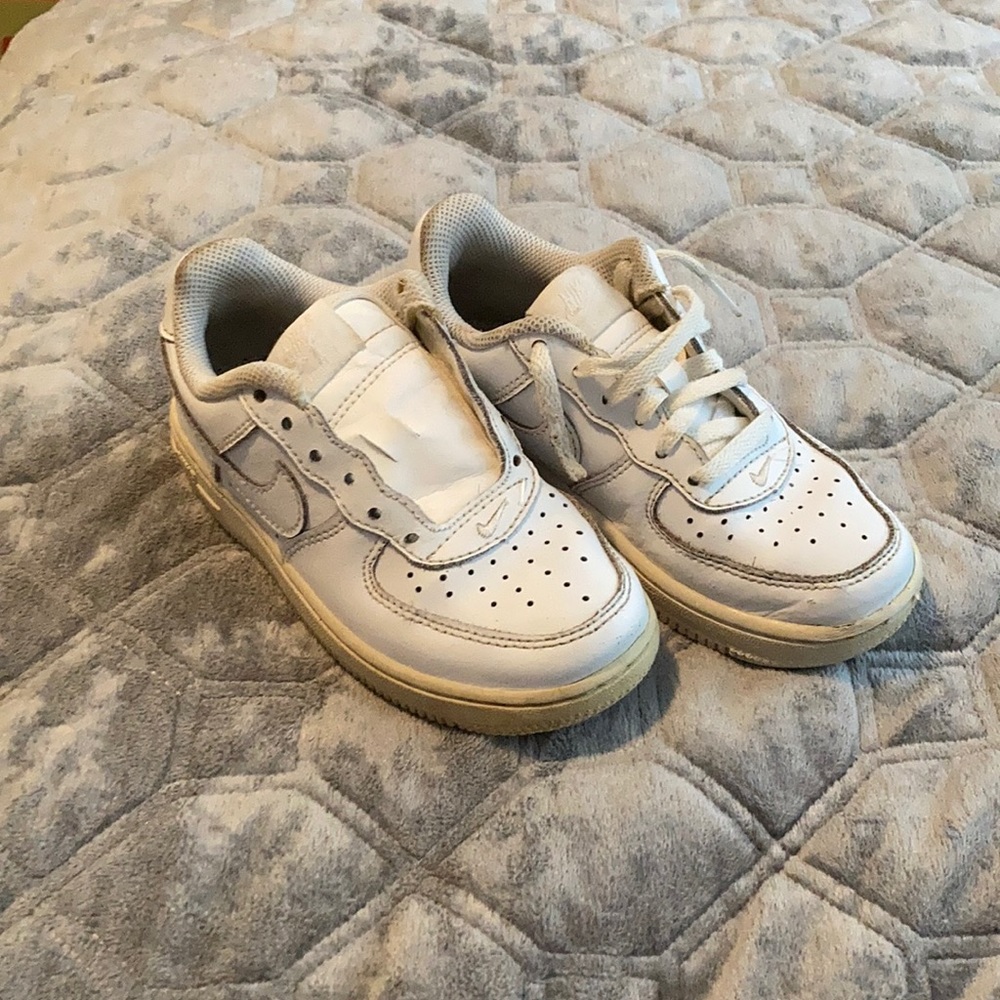 Kids af1 white